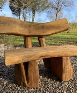 1m oak bench