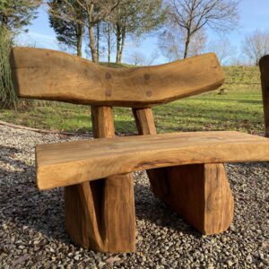 1m oak bench