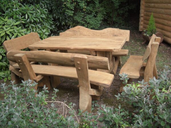 Rystic company log table 4 piece set