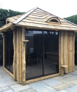 Alternative view of Summer House with Sliding Glass Doors