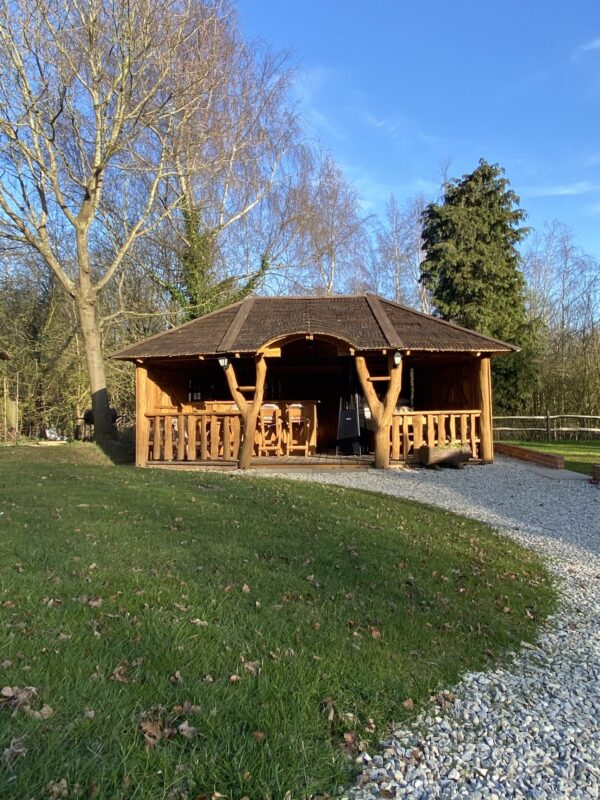 Rustic Outdoor Bar