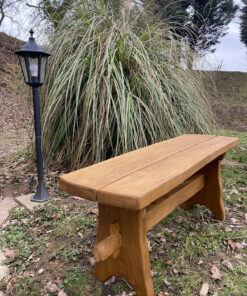 2m PICNIC Solid Oak Bench