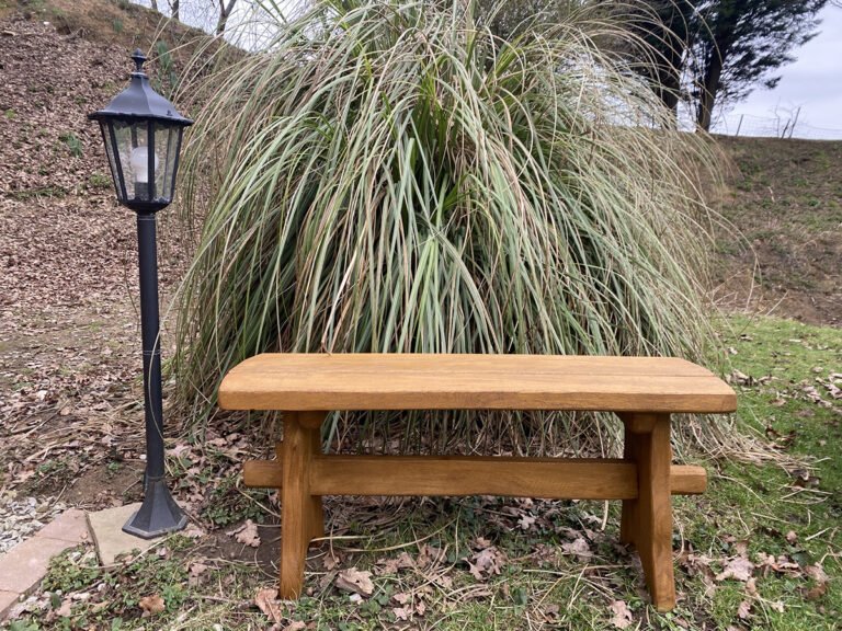 oak solid picnic bench