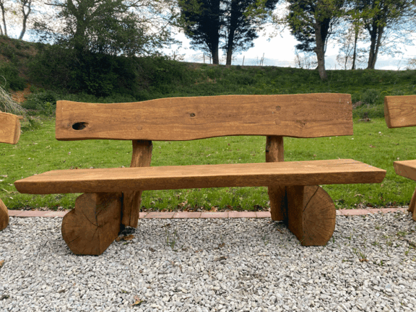 Moon Oak Bench