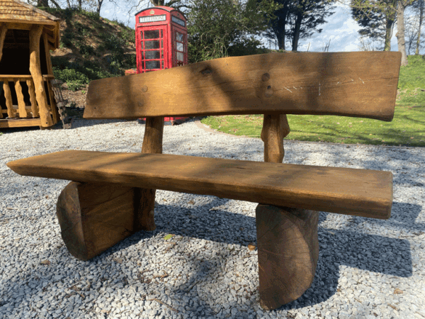 Moon Oak Bench