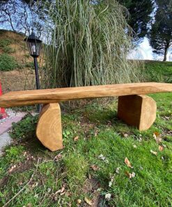 Alternative view of 2m COTTAGE Bench With 'Moon' Legs