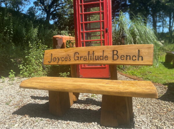 Joyce's Gratitude bench