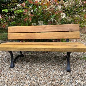 2meeters oak bench for garden