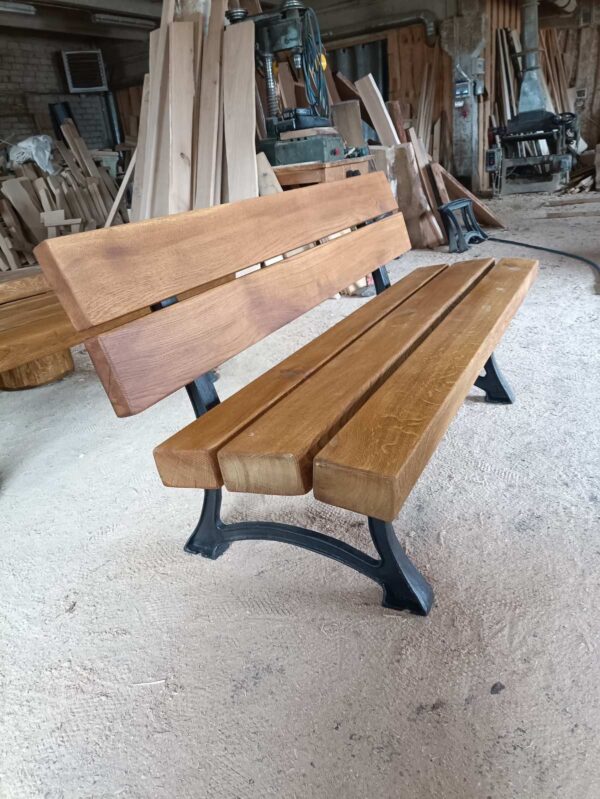 Oak-bench-with-cast-iron-legs-solid-wood