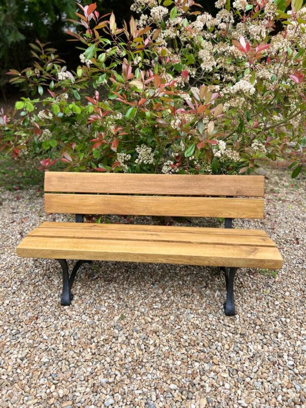 Oak furnitures outdoor garden bench