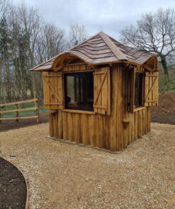 Alternative view of Solid Oak Bespoke Building