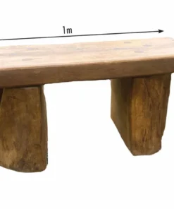 wooden bench